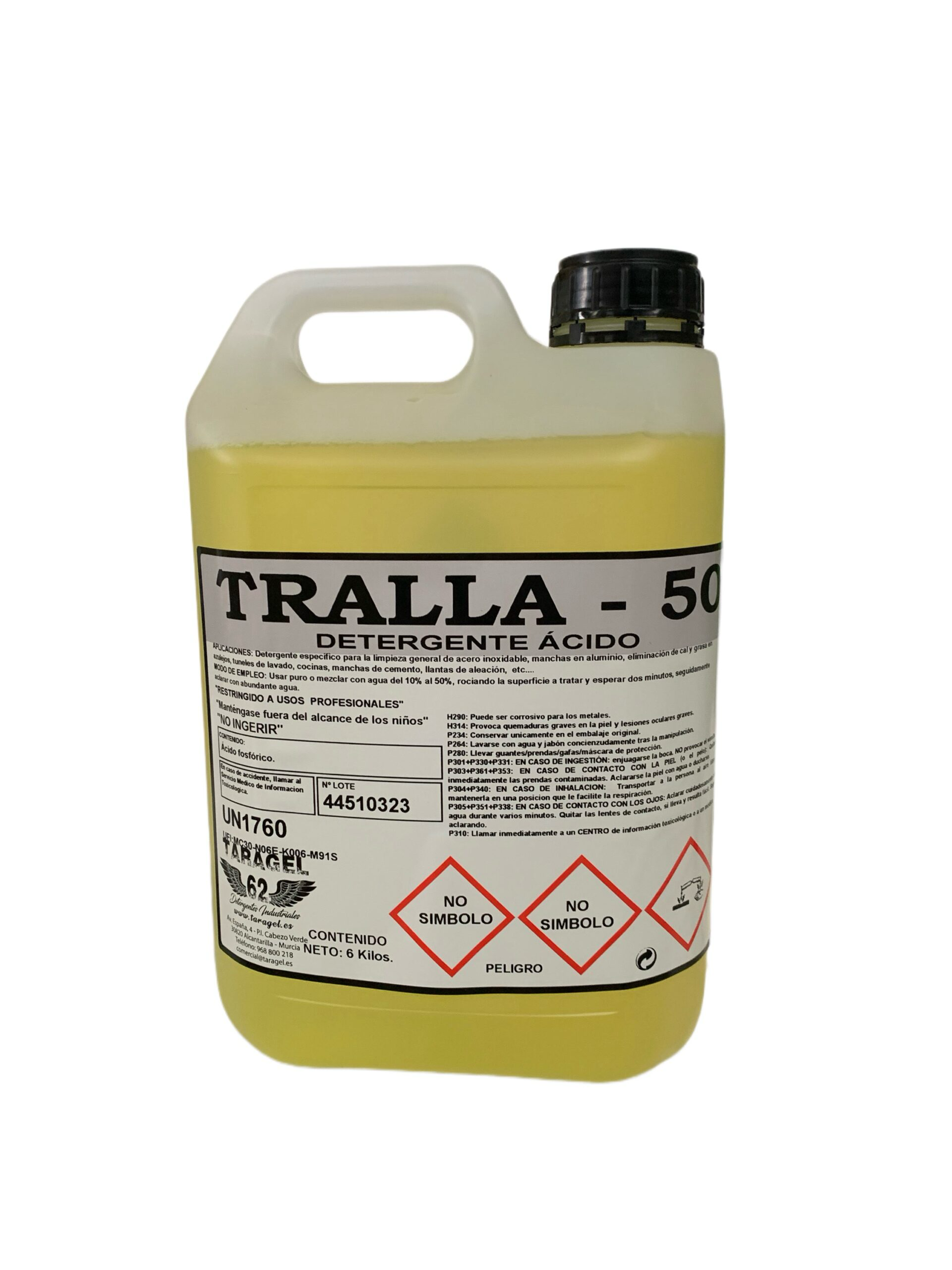 Desincrustante Ácido Industrial TRALLA